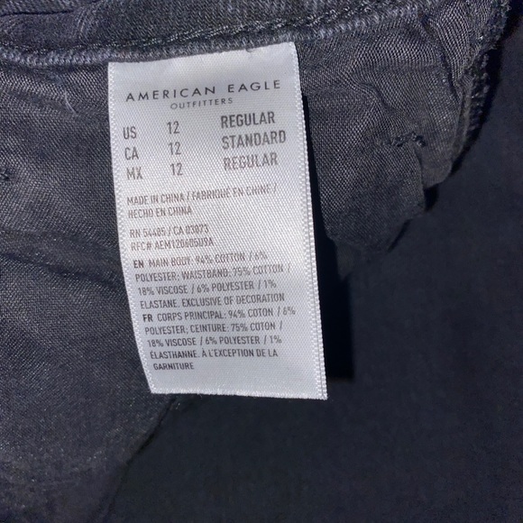 American eagle black boyfriend jeans - Picture 2 of 5